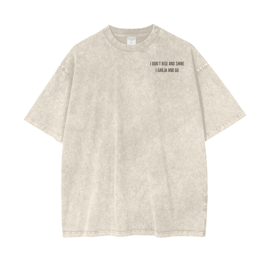 Acid Wash Oversize T-Shirt - 250 GSM